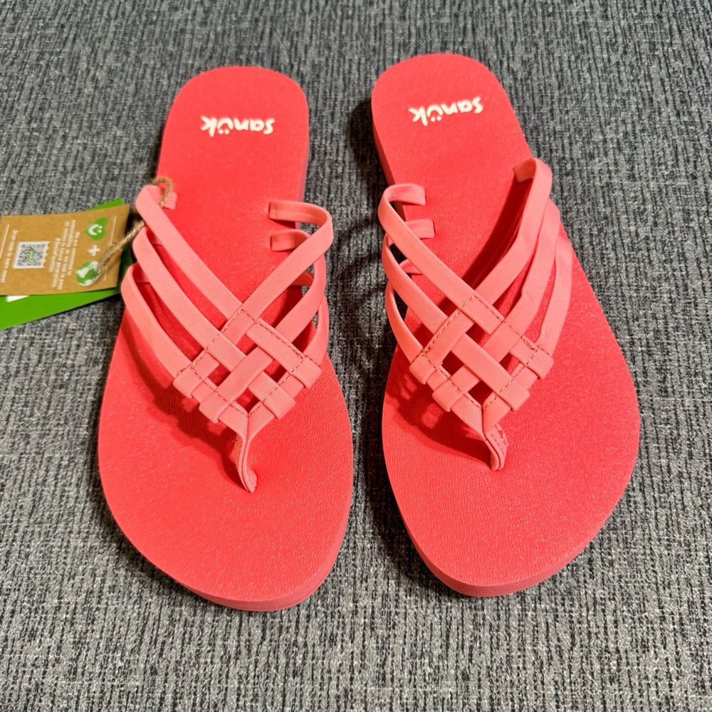 Sanuk Yoga Sandy ll Women’s Flip Flops - Picture 5 of 16